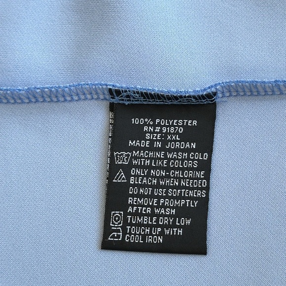 Pebble Beach Men’s Quarter Zip Pullover in Blue, XXL - Picture 10 of 12